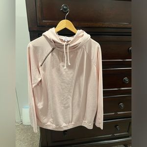 LI COUTURE Pink double hooded hoodie size XL